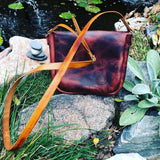 ~The Duval~-Leathe purse-~KicKassie'sKreations~ Nature Inspired Jewelry Designs and Leather-~KicKassie's Kreations~ Nature Inspired Jewelry Designs and Leather