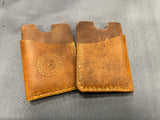 ~The Nomad Wallet~-Leather Wallet-KicKassie's Kreations-Two Tone Tan Bison Outer Black Inner-~KicKassie's Kreations~ Nature Inspired Jewelry Designs and Leather