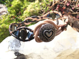 My Heart Belongs to Nature Bracelet-Handmade Jewelry, Bracelet-KicKassiesKreations-~KicKassie's Kreations~ Nature Inspired Jewelry Designs and Leather