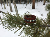 ~The Tranquility Leather Band~-Handmade Jewelry, Bracelet-KicKassiesKreations-~KicKassie's Kreations~ Nature Inspired Jewelry Designs and Leather
