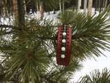 ~The Tranquility Leather Band~-Handmade Jewelry, Bracelet-KicKassiesKreations-~KicKassie's Kreations~ Nature Inspired Jewelry Designs and Leather