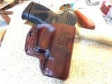 ~Custom Leather Holsters~-Leather Holster-~KicKassie'sKreations~ Nature Inspired Jewelry Designs and Leather-Taurus G2C Veg Tan Belt Loop-~KicKassie's Kreations~ Nature Inspired Jewelry Designs and Leather