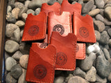 ~The Nomad Wallet~-Leather Wallet-KicKassie's Kreations-Q Tan Enlgish Bridle-~KicKassie's Kreations~ Nature Inspired Jewelry Designs and Leather