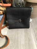 ~The Periwinkle Purse~-Leathe purse-~KicKassie'sKreations~ Nature Inspired Jewelry Designs and Leather-~KicKassie's Kreations~ Nature Inspired Jewelry Designs and Leather