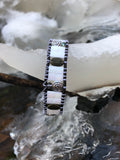 Winter Wanderings Bracelet-Handmade Jewelry, Bracelet-KicKassiesKreations-~KicKassie's Kreations~ Nature Inspired Jewelry Designs and Leather