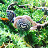 My Heart Belongs to Nature Bracelet-Handmade Jewelry, Bracelet-KicKassiesKreations-~KicKassie's Kreations~ Nature Inspired Jewelry Designs and Leather