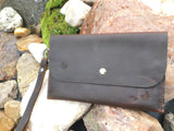 ~The Journey Clutch~-Leather Clutch Purse-~KicKassie'sKreations~ Nature Inspired Jewelry Designs and Leather-~KicKassie's Kreations~ Nature Inspired Jewelry Designs and Leather