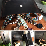 ~The Journey Clutch~-Leather Clutch Purse-~KicKassie'sKreations~ Nature Inspired Jewelry Designs and Leather-~KicKassie's Kreations~ Nature Inspired Jewelry Designs and Leather