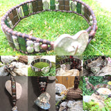 Nature's Enchantress-Handmade Jewelry, Bracelet-KicKassiesKreations-~KicKassie's Kreations~ Nature Inspired Jewelry Designs and Leather
