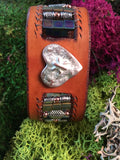 Wild Heart-Handmade Jewelry, Leather Bracelet-~KicKassie'sKreations~ Nature Inspired Jewelry Designs and Leather-~KicKassie's Kreations~ Nature Inspired Jewelry Designs and Leather