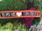Wild Heart-Handmade Jewelry, Leather Bracelet-~KicKassie'sKreations~ Nature Inspired Jewelry Designs and Leather-~KicKassie's Kreations~ Nature Inspired Jewelry Designs and Leather