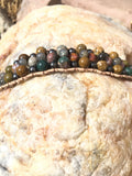 Low Tide-Handmade Jewelry, Bracelet-~KicKassie'sKreations~ Nature Inspired Jewelry Designs and Leather-~KicKassie's Kreations~ Nature Inspired Jewelry Designs and Leather