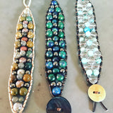 Water Dance-Handmade Jewelry, Bracelet-~KicKassie'sKreations~ Nature Inspired Jewelry Designs and Leather-~KicKassie's Kreations~ Nature Inspired Jewelry Designs and Leather