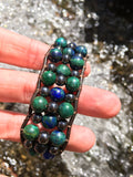 Water Dance-Handmade Jewelry, Bracelet-~KicKassie'sKreations~ Nature Inspired Jewelry Designs and Leather-~KicKassie's Kreations~ Nature Inspired Jewelry Designs and Leather