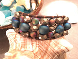 Mermaid Melody-Handmade Jewelry, Bracelet-KicKassie'sKreations-~KicKassie's Kreations~ Nature Inspired Jewelry Designs and Leather