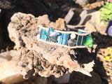 Coastal Wanderings-Leather Bracelet-KicKassie'sKreations-~KicKassie's Kreations~ Nature Inspired Jewelry Designs and Leather