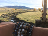 The Deep Creek-Handmade Jewelry, Bracelet-KicKassiesKreations-~KicKassie's Kreations~ Nature Inspired Jewelry Designs and Leather