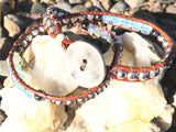 Nature's Luster-Handmade Jewelry, Bracelet-KicKassiesKreations-~KicKassie's Kreations~ Nature Inspired Jewelry Designs and Leather