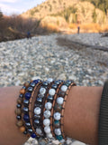 The Tranquility-Handmade Jewelry, Bracelet-KicKassiesKreations-~KicKassie's Kreations~ Nature Inspired Jewelry Designs and Leather