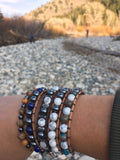 The Tranquility-Handmade Jewelry, Bracelet-KicKassiesKreations-~KicKassie's Kreations~ Nature Inspired Jewelry Designs and Leather