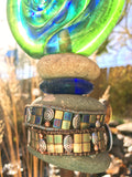 Wanderlust Bracelet Multi Color-Handmade Jewelry, Bracelet-KicKassiesKreations-~KicKassie's Kreations~ Nature Inspired Jewelry Designs and Leather