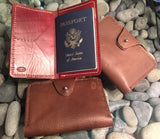 ~The Adventurer Passport Wallet~-Leather Wallet-KicKassie'sKreations-~KicKassie's Kreations~ Nature Inspired Jewelry Designs and Leather
