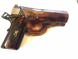 ~Custom Leather Holsters~-Leather Holster-~KicKassie'sKreations~ Nature Inspired Jewelry Designs and Leather-1911 full size Veg Tan Clip-~KicKassie's Kreations~ Nature Inspired Jewelry Designs and Leather