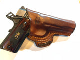 ~Custom Leather Holsters~-Leather Holster-~KicKassie'sKreations~ Nature Inspired Jewelry Designs and Leather-1911 full size Veg Tan Belt loops-~KicKassie's Kreations~ Nature Inspired Jewelry Designs and Leather