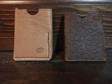 ~The Rambler Money Clip Wallet~-Leather Wallet-KicKassie'sKreations-~KicKassie's Kreations~ Nature Inspired Jewelry Designs and Leather