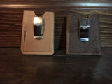 ~The Rambler Money Clip Wallet~-Leather Wallet-KicKassie'sKreations-~KicKassie's Kreations~ Nature Inspired Jewelry Designs and Leather