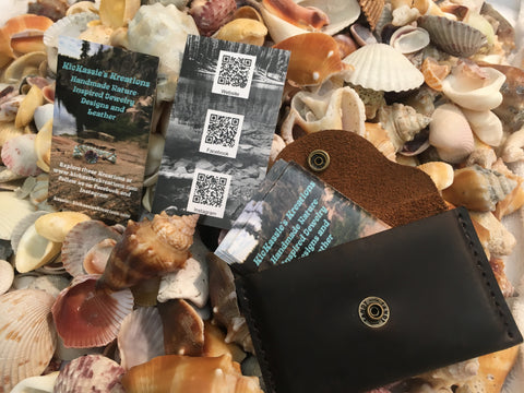 ~The Drifter Wallet~-Leather Wallet-~KicKassie'sKreations~ Nature Inspired Jewelry Designs and Leather-~KicKassie's Kreations~ Nature Inspired Jewelry Designs and Leather