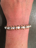 Quaking Aspen Bracelet-Handmade Jewelry, Bracelet-KicKassiesKreations-~KicKassie's Kreations~ Nature Inspired Jewelry Designs and Leather