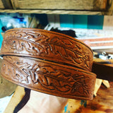 ~The Stillwater Custom Belt~-Leather Belt-KicKassie's Kreations-~KicKassie's Kreations~ Nature Inspired Jewelry Designs and Leather