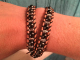Nature's Reflections-Handmade Jewelry, Bracelet-KicKassiesKreations-~KicKassie's Kreations~ Nature Inspired Jewelry Designs and Leather