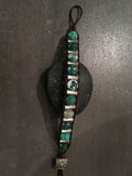 Greens of Life-Handmade Jewelry, Bracelet-KicKassiesKreations-~KicKassie's Kreations~ Nature Inspired Jewelry Designs and Leather