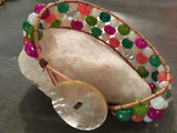 Botanical Bliss Bracelet-Handmade Jewelry, Bracelet-KicKassiesKreations-~KicKassie's Kreations~ Nature Inspired Jewelry Designs and Leather