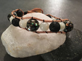 Wonders of Nature Bracelet-Handmade Jewelry, Bracelet-KicKassiesKreations-~KicKassie's Kreations~ Nature Inspired Jewelry Designs and Leather