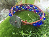 Twilight Bracelet-Handmade Jewelry, Bracelet-KicKassiesKreations-~KicKassie's Kreations~ Nature Inspired Jewelry Designs and Leather