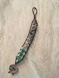 Rainy Day Bracelet-Handmade Jewelry, Bracelet-KicKassiesKreations-~KicKassie's Kreations~ Nature Inspired Jewelry Designs and Leather