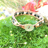 Hematite Hearts-Handmade Jewelry, Bracelet-KicKassiesKreations-~KicKassie's Kreations~ Nature Inspired Jewelry Designs and Leather