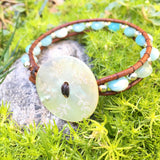 Hope Bracelet single-Handmade Jewelry, Bracelet-KicKassiesKreations-~KicKassie's Kreations~ Nature Inspired Jewelry Designs and Leather