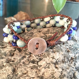 Hope Lake Bracelet-Handmade Jewelry, Bracelet-KicKassiesKreations-~KicKassie's Kreations~ Nature Inspired Jewelry Designs and Leather