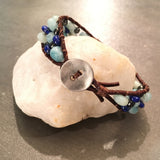 Hope Lake Bracelet-Handmade Jewelry, Bracelet-KicKassiesKreations-~KicKassie's Kreations~ Nature Inspired Jewelry Designs and Leather