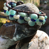 Hope Lake Bracelet-Handmade Jewelry, Bracelet-KicKassiesKreations-~KicKassie's Kreations~ Nature Inspired Jewelry Designs and Leather