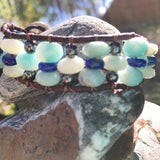 Hope Lake Bracelet-Handmade Jewelry, Bracelet-KicKassiesKreations-~KicKassie's Kreations~ Nature Inspired Jewelry Designs and Leather