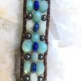 Hope Lake Bracelet-Handmade Jewelry, Bracelet-KicKassiesKreations-~KicKassie's Kreations~ Nature Inspired Jewelry Designs and Leather