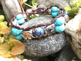 Nature's Nurturer-Handmade Jewelry, Bracelet-KicKassiesKreations-~KicKassie's Kreations~ Nature Inspired Jewelry Designs and Leather