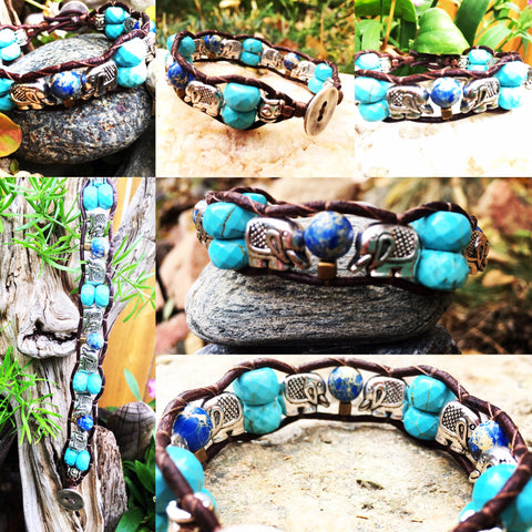 Nature's Nurturer-Handmade Jewelry, Bracelet-KicKassiesKreations-~KicKassie's Kreations~ Nature Inspired Jewelry Designs and Leather