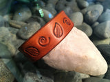 ~Wanderlust Leather Single Band~-Handmade Jewelry, Bracelet-KicKassie'sKreations-~KicKassie's Kreations~ Nature Inspired Jewelry Designs and Leather