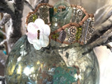 Nature's Simplistic Riches-Leather Bracelet-~KicKassie'sKreations~ Nature Inspired Jewelry Designs and Leather-~KicKassie's Kreations~ Nature Inspired Jewelry Designs and Leather